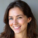 Customer portrait, smiling woman with healthy glow